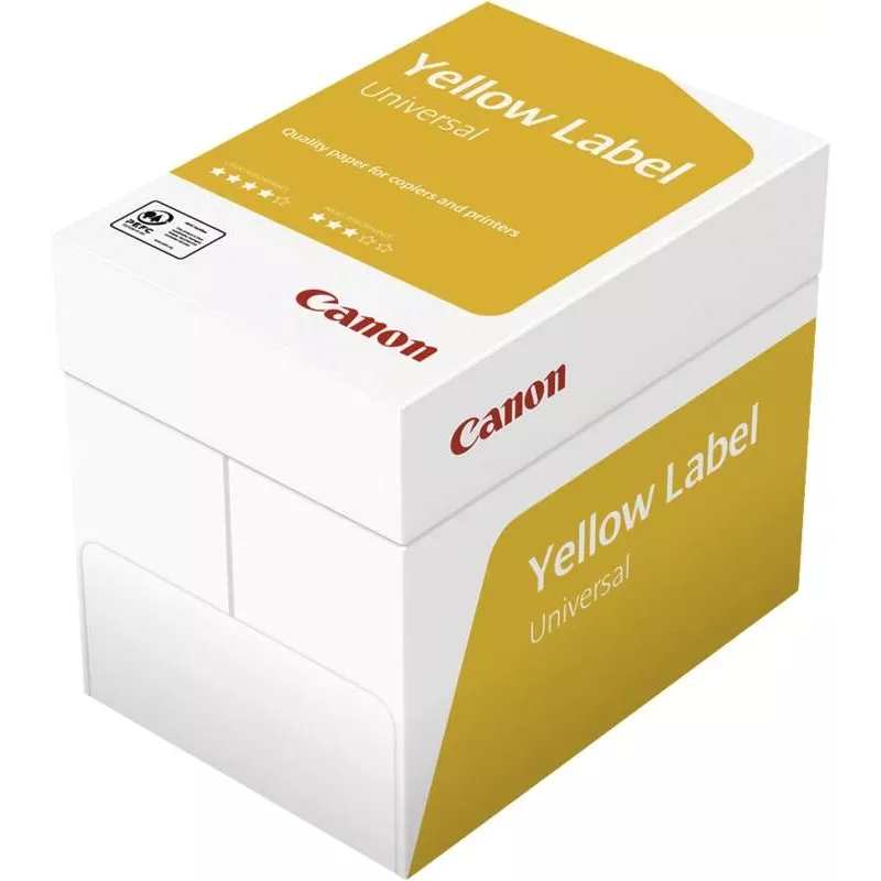 Canon Yellow Label Universal printing paper A4 (210x297 mm) 500 sheets White