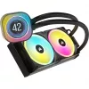 Corsair iCUE LINK H100i LCD RGB AIO Liquid CPU Cooler, 240 mm