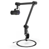 PC microphone ENDORFY Solum Studio — USB wired, 24-bit/96 kHz, 20–20000 Hz, adjustable table mount, touch controls, headphone out, black