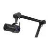 PC microphone ENDORFY Solum Studio — USB wired, 24-bit/96 kHz, 20–20000 Hz, adjustable table mount, touch controls, headphone out, black