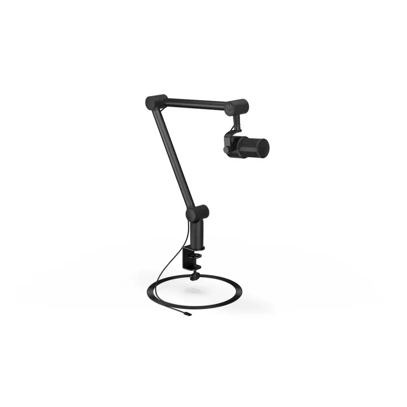 PC microphone ENDORFY Solum Studio — USB wired, 24-bit/96 kHz, 20–20000 Hz, adjustable table mount, touch controls, headphone out, black