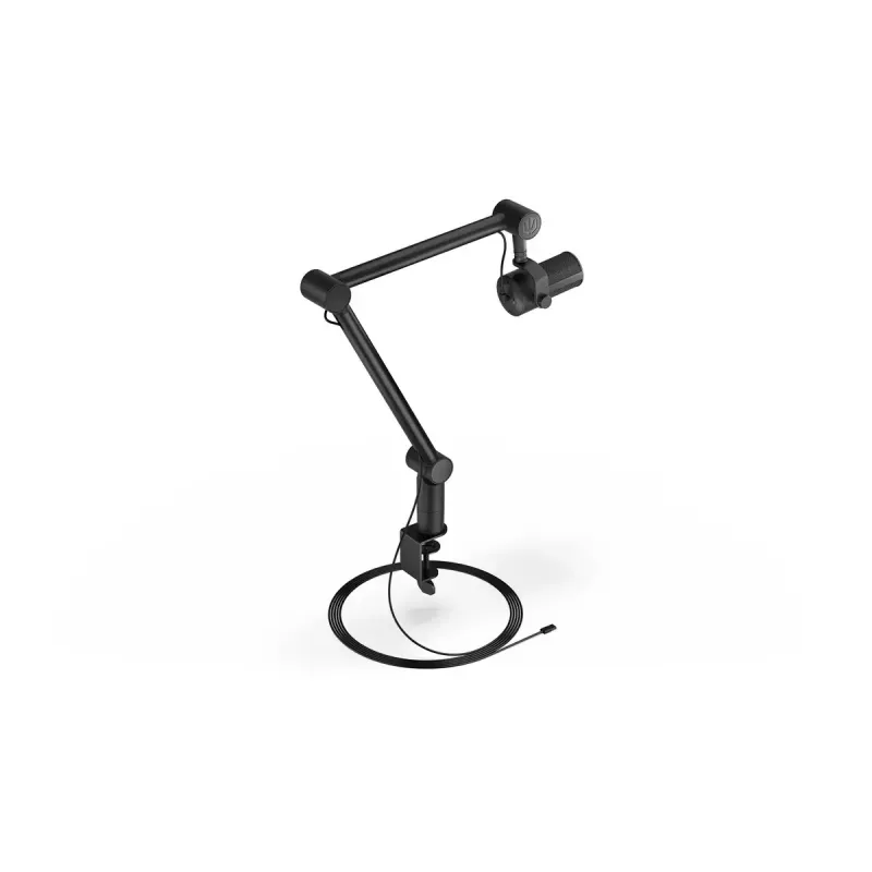 PC microphone ENDORFY Solum Studio — USB wired, 24-bit/96 kHz, 20–20000 Hz, adjustable table mount, touch controls, headphone out, black