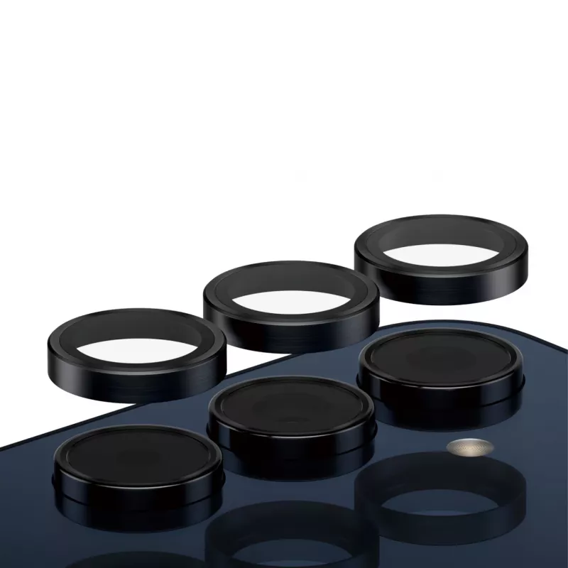 PanzerGlass ® Hoops® Camera Lens Protector Black Samsung Galaxy A55 5G