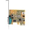 StarTech.com PCI Express Serial Card, PCIe to RS232 (DB9) Serial Interface Card, PC Serial Card w/ 16C1050 UART, Standard or Low Profile Brackets, COM Retention, Windows & Linux