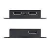 StarTech.com 4K HDMI Extender over CAT6/CAT5 Ethernet Cable, 4K 30Hz or 1080p 60Hz Video Extender, HDMI over Ethernet Cable, HDMI Transmitter and Receiver Kit, IR Remote Control