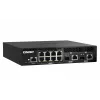 QNAP QSW-M2108R-2C managed L2 switch, 8 x 2.5GbE + 2 x 10GbE SFP+/RJ-45 combo, half-width, rack mountable