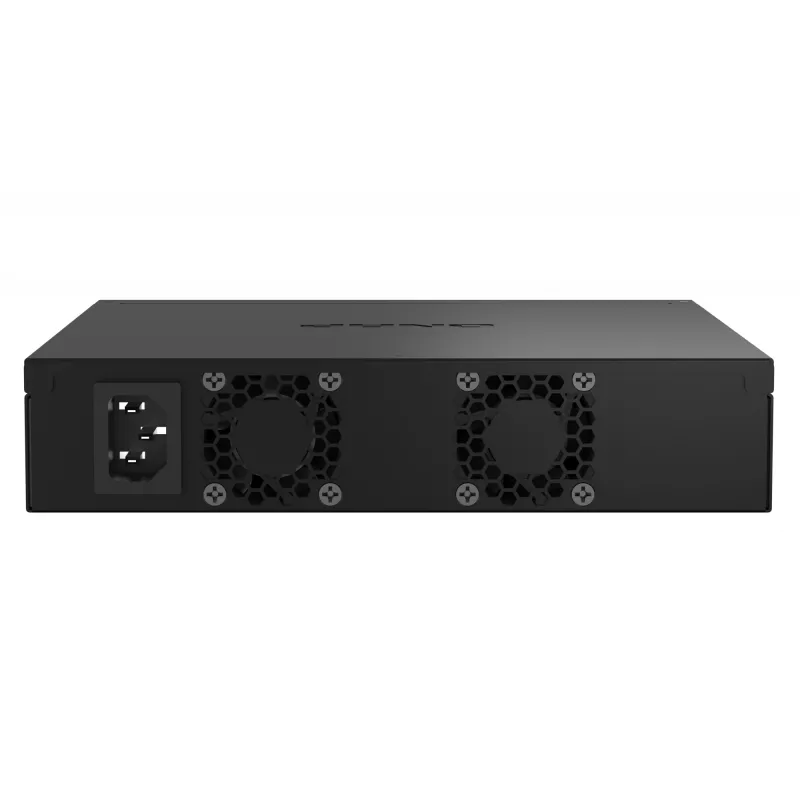 QNAP QSW-M2108R-2C managed L2 switch, 8 x 2.5GbE + 2 x 10GbE SFP+/RJ-45 combo, half-width, rack mountable