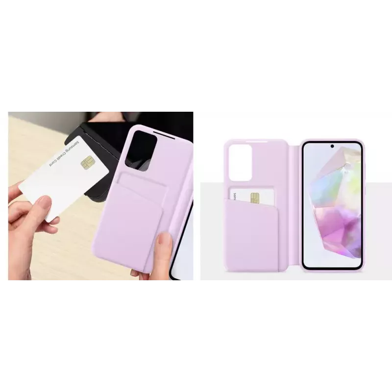 Samsung EF-ZA356 mobile phone case 16.8 cm (6.6 inch) Wallet case Black