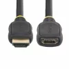 StarTech.com 3.3ft (1m) HDMI 2.0 Extension Cable, High Speed HDMI Port Saver Cable, 4K 60Hz, HDMI Male to Female Extension Adapter Cord, HDMI Extension Cable, M/F