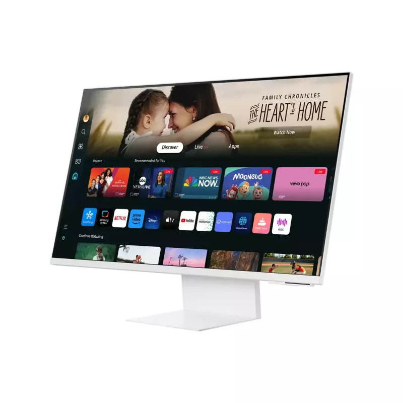 Samsung M80D computer monitor 81.3 cm (32 inch) 3840 x 2160 pixels 4K Ultra HD LED White