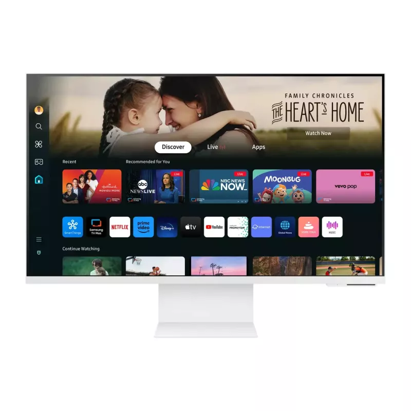Samsung M80D computer monitor 81.3 cm (32 inch) 3840 x 2160 pixels 4K Ultra HD LED White