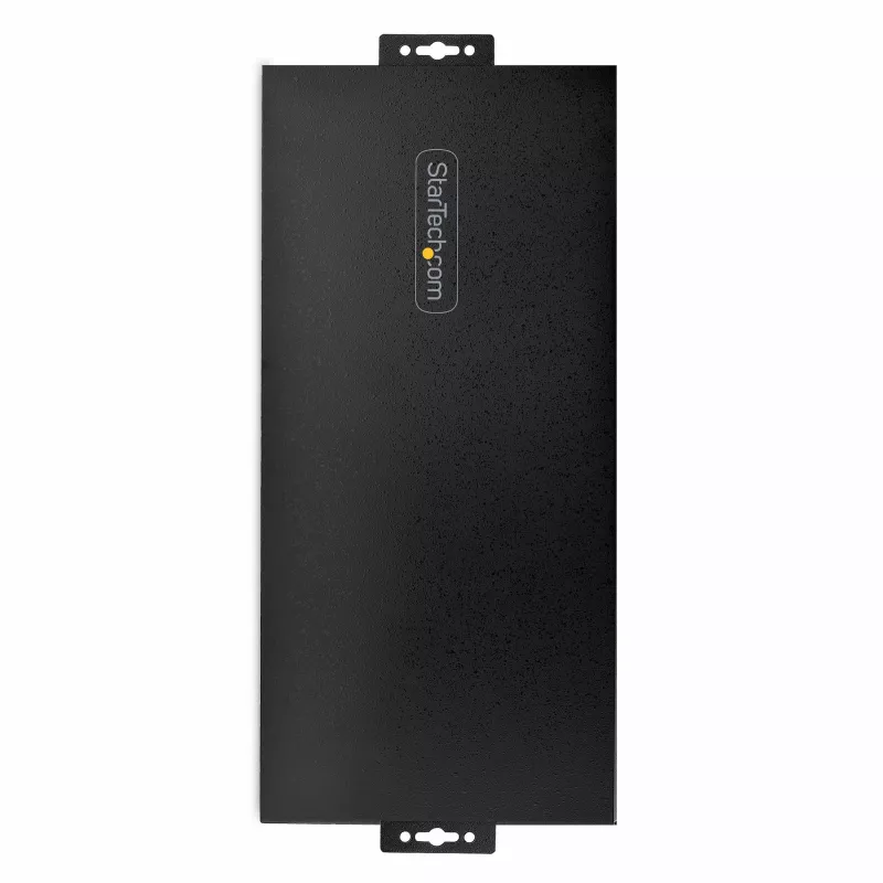 StarTech.com 16-Port Industrial USB 5Gbps Hub with Power Adapter, Metal Enclosure, Mountable, ESD Protection, Terminal Block Power, USB Charging, Dual-Host Switch - TAA