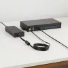 StarTech.com 16-Port Industrial USB 5Gbps Hub with Power Adapter, Metal Enclosure, Mountable, ESD Protection, Terminal Block Power, USB Charging, Dual-Host Switch - TAA