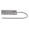 StarTech.com USB-C Triple-Monitor Multiport Adapter, Dual 4K 60Hz + 4K 30Hz HDMI & DisplayPort, 4-Port USB Hub, 100W PD Pass-Through, GbE, SD/MicroSD Card Readers