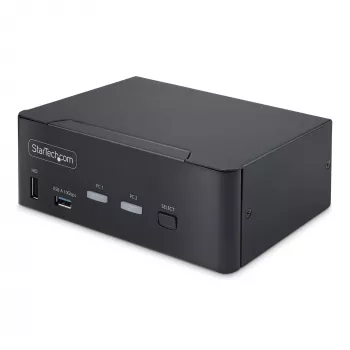 StarTech.com P2CDD143-KVM-SWITCH KVM switch Black