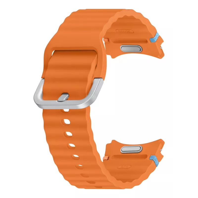 Samsung Sport Band (S/M) for Galaxy Watch 7, Band, Smartwatch, Orange, Samsung, Galaxy Watch7/Watch6/Watch5 Pro/Watch4 Sport, Rubber