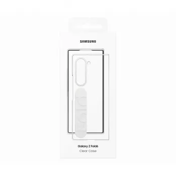 Samsung EF-QF956CTEGWW mobile phone case 19.3 cm (7.6 inch) Cover Transparent