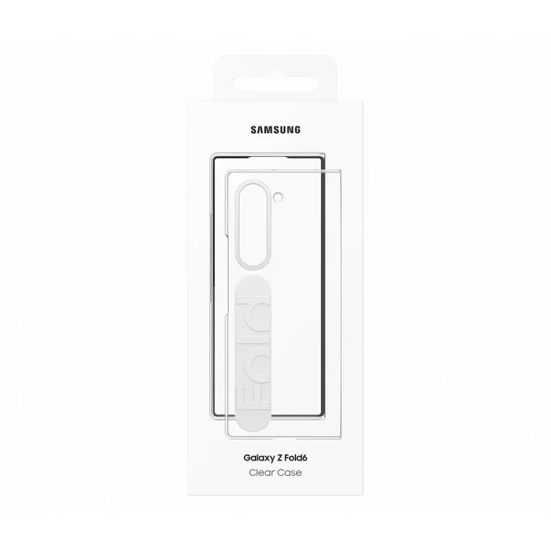 Samsung EF-QF956CTEGWW mobile phone case 19.3 cm (7.6 inch) Cover Transparent