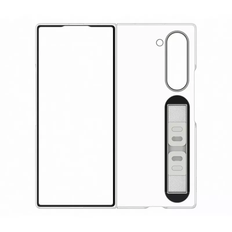 Samsung EF-QF956CTEGWW mobile phone case 19.3 cm (7.6 inch) Cover Transparent