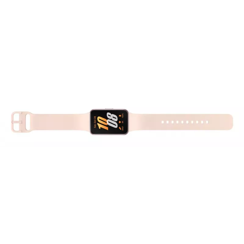 Smartwatch Samsung Galaxy Fit3 40 mm aluminium case, 1.6 inch AMOLED, Bluetooth 5.3, 208 mAh, pink gold