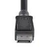 StarTech.com 6ft (2m) DisplayPort 1.2 Cable - 4K x 2K Ultra HD VESA Certified DisplayPort Cable - DP to DP Cable for Monitor - DP Video/Display Cord - Latching DP Connectors