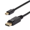 StarTech.com 6ft (2m) Mini DisplayPort to DisplayPort 1.2 Cable - 4K x 2K UHD Mini DisplayPort to DisplayPort Adapter Cable - Mini DP to DP Cable for Monitor - mDP to DP Converter Cord
