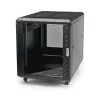 StarTech.com RK1236BKF 12U 19 inch Server Rack Cabinet with Lockable Mesh Doors, Casters, 800 kg Load Capacity, Black