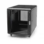 StarTech.com RK1236BKF 12U 19 inch Server Rack Cabinet with Lockable Mesh Doors, Casters, 800 kg Load Capacity, Black