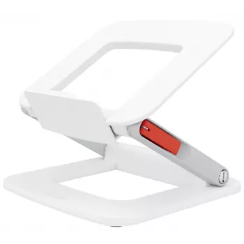 Laptop stand LEITZ Leitz Ergo Multi adjustable foldable 33–38.1 cm white, 2.5 kg capacity