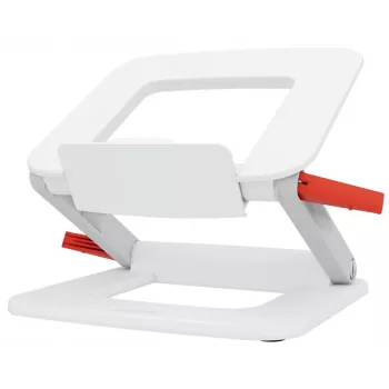 Laptop stand LEITZ Leitz Ergo Multi adjustable foldable 33–38.1 cm white, 2.5 kg capacity