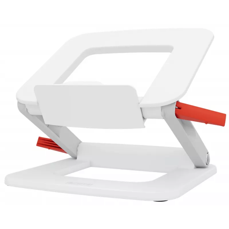 Laptop stand LEITZ Leitz Ergo Multi adjustable foldable 33–38.1 cm white, 2.5 kg capacity