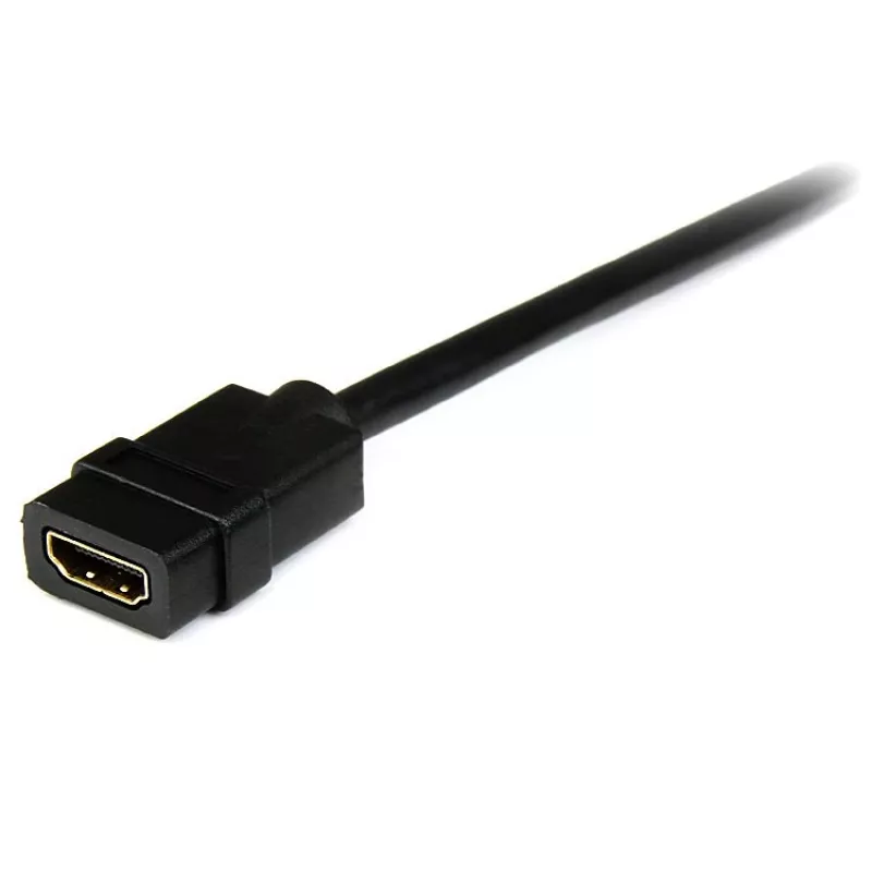 StarTech.com 2m (6ft) HDMI Extension Cable - HDMI Male to Female Cable - 4K HDMI Cable Extender - 4K 30Hz UHD HDMI Cable with Ethernet M/F - High Speed HDMI 1.4 Cable - HDMI Cord Extender