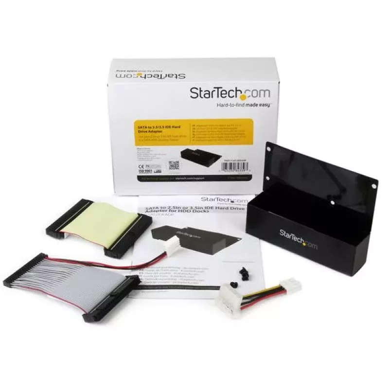 StarTech.com SATA to 2.5in or 3.5in IDE Hard Drive Adapter for HDD Docks