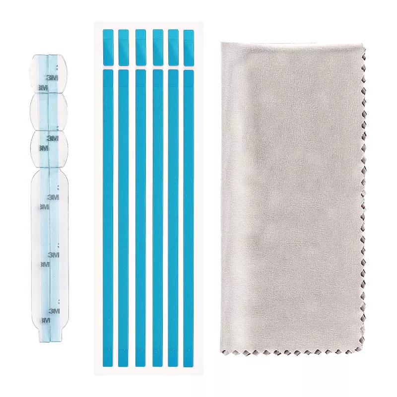 StarTech.com Privacy Screen Adhesive Strips and Mounting Tabs - Universal Installation Kit for Laptop/Computer Monitor Anti Glare Privacy Filters, Replacement Strips/Holder Tabs