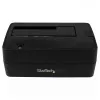 StarTech.com Single Bay USB 3.1 to SATA Hard Drive Docking Station, USB 3.1 (10 Gbps) Hard Drive Dock, External 2.5/3.5 inch SATA III HDD/SSD Docking Station, Top-Loading Hard Drive Bay