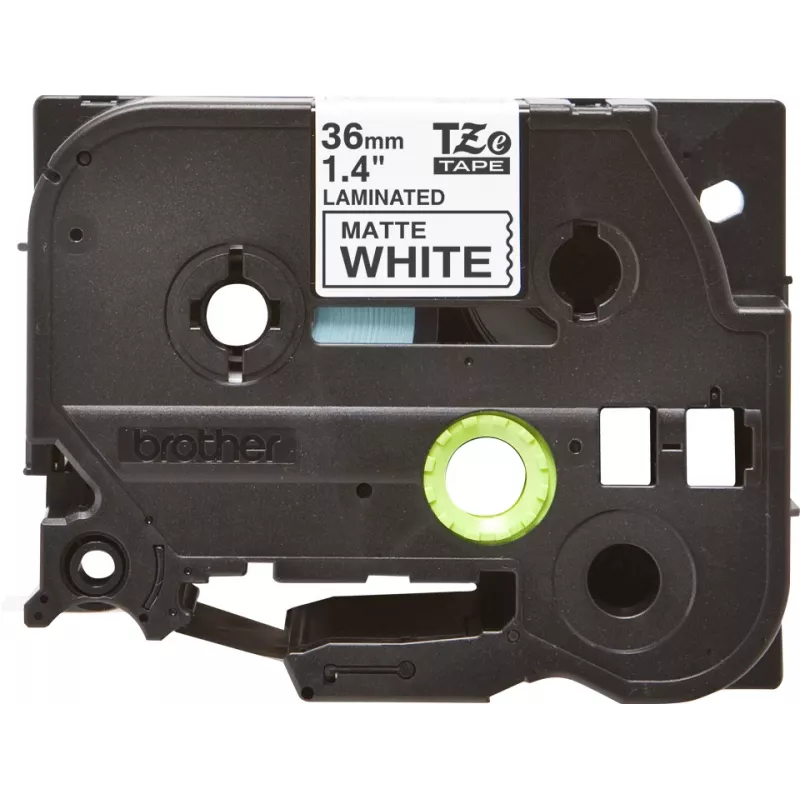 Brother TZE-M261 label-making tape Black on white
