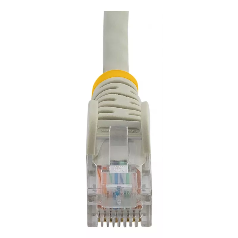 StarTech.com Cat5e Ethernet Patch Cable with Snagless RJ45 Connectors - 10 m, Gray