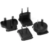 StarTech.com DC Power Adapter - 12V, 2A, Universal, Indoor, 100-240 V, 24 W, 12 V, 0.6 A