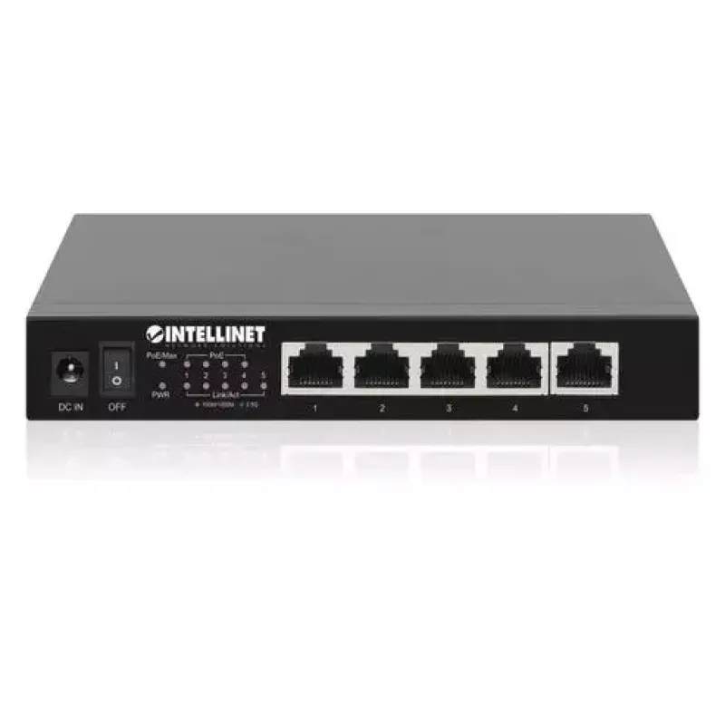 Unmanaged Switch Intellinet 5-Port 2.5G Ethernet PoE+ 55W