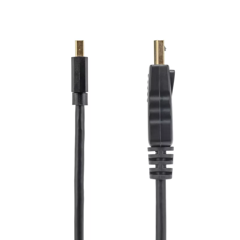 StarTech.com 10ft (3m) Mini DisplayPort to DisplayPort 1.2 Cable - 4K x 2K UHD Mini DisplayPort to DisplayPort Adapter Cable - Mini DP to DP Cable for Monitor - mDP to DP Converter Cord