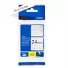 Label-making tape Brother TZE-SE5 — 24 mm x 8 m, black on white