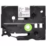 Label-making tape Brother TZE-SE5 — 24 mm x 8 m, black on white