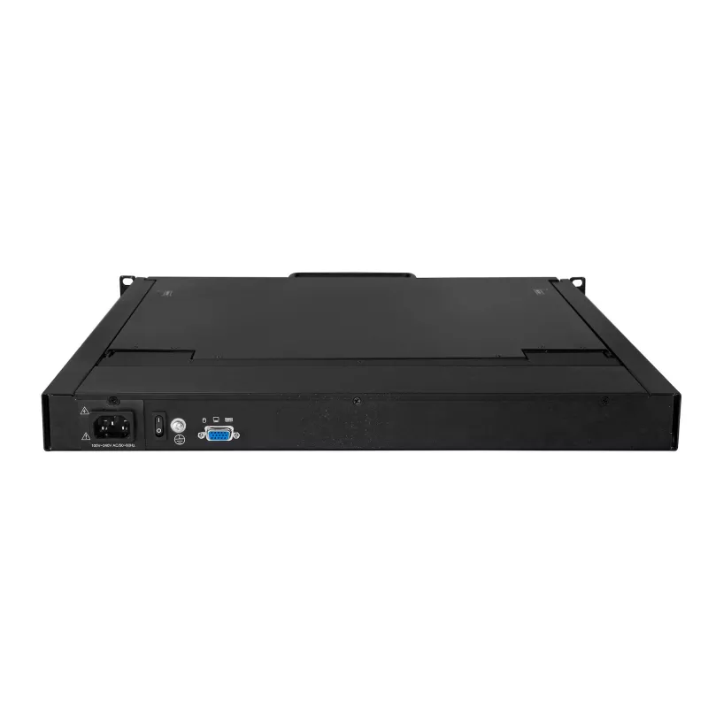 StarTech.com Rackmount KVM Console - Single Port VGA KVM with 19 inch LCD Monitor for Server Rack - Fully Featured Universal 1U LCD KVM Drawer w/Cables & Hardware - USB Support - 50,000 MTBF