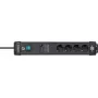 Power Extension Brennenstuhl 1951140300 1.8m 4 AC Outlets Indoor Black
