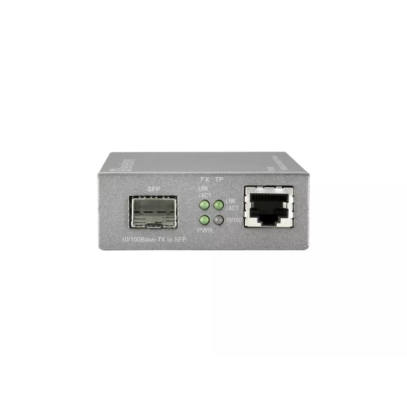 LevelOne RJ45 to SFP Managed Fast Ethernet Media Converter