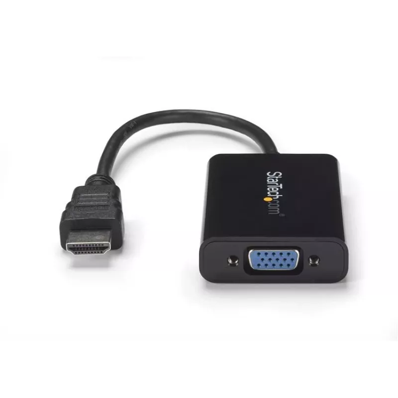 StarTech.com HDMI to VGA Video Adapter Converter with Audio for Desktop PC / Laptop / Ultrabook - 1920x1080