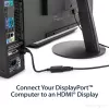 StarTech.com DisplayPort to HDMI Adapter - DP 1.2 to HDMI Video Converter 1080p - DP to HDMI Monitor/TV/Display Cable Adapter Dongle - Passive DP to HDMI Adapter - Latching DP Connector