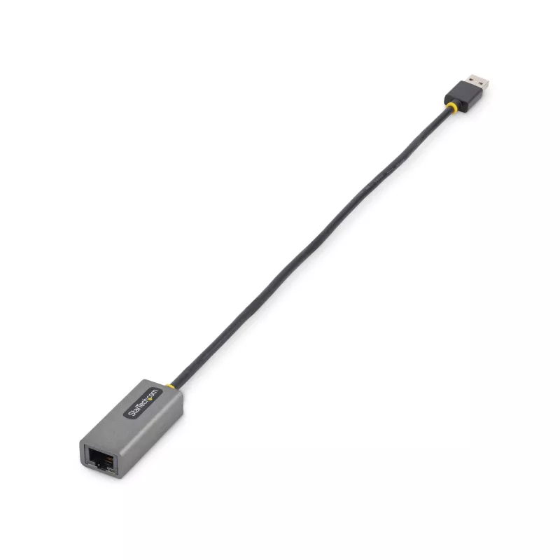 StarTech.com USB 3.0 to Gigabit Ethernet Network Adapter - 10/100/1000 Mbps, USB to RJ45, USB 3.0 to LAN Adapter, USB 3.0 Ethernet Adapter (GbE), 11in Attached Cable, Driverless Install