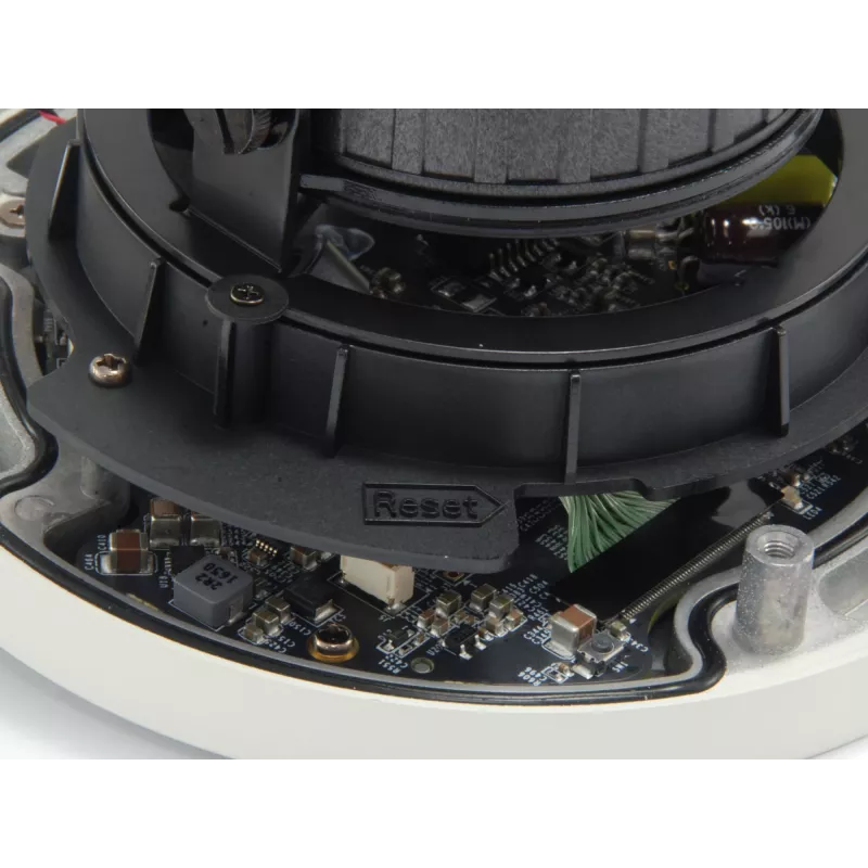 LevelOne HUBBLE Fixed Dome IP Network Camera, H.265, 3-Megapixel, 802.3af PoE, IR LEDs, Indoor/Outdoor, Vandalproof