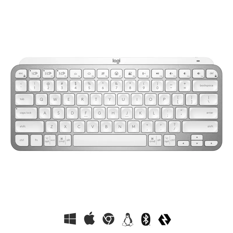 Logitech MX Keys Mini Wireless Illuminated Keyboard Mini QWERTY